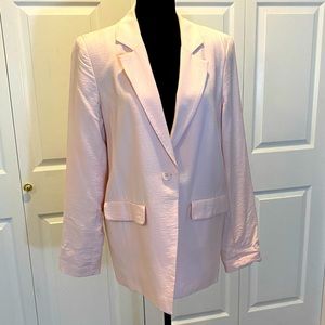 Chelsea 28 baby pink blazer, size Large.